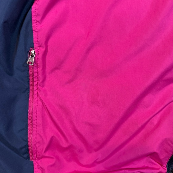 Columbia Omni-Shield Jacket Womens 2X Pink Blue Hooded *flaws - Picture 10 of 14